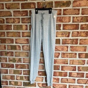 Straight Down Women's Light Gray Joggers Size Medium